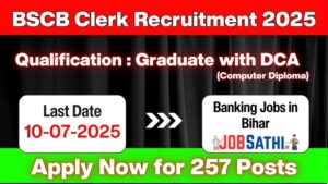 Bihar State Cooperative Bank Clerk Recruitment 2025